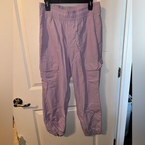 Light Purple Drawstring Pants